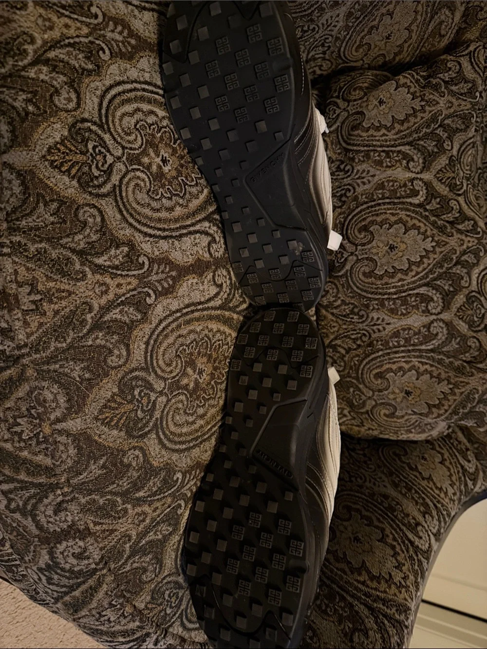 Givenchy White and Black Gradient Men's Sneakers